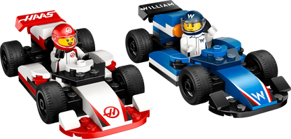 LEGO® City F1® Williams Racing & Haas F1® Race Cars (60464)