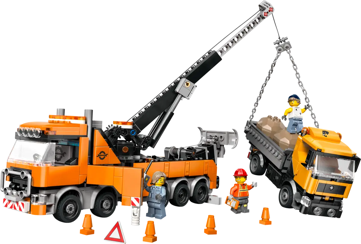LEGO® City Heavy-Duty Recovery Tow Truck with Crane (60467)
