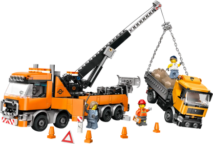 LEGO® City Heavy-Duty Recovery Tow Truck with Crane (60467)