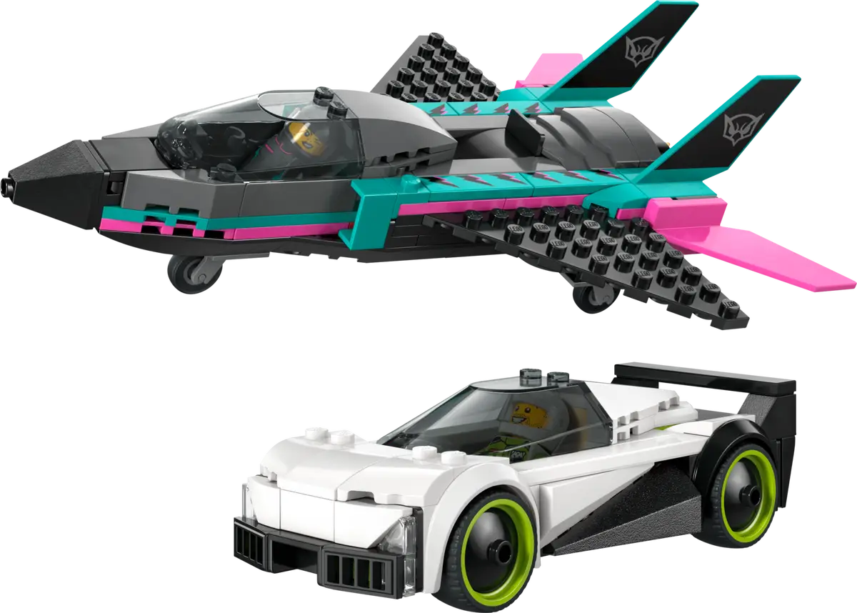 LEGO® City Jet vs. Car (60489)