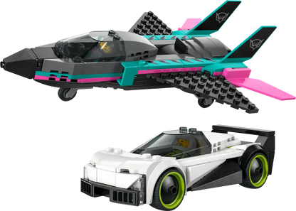 LEGO® City Jet vs. Car (60489)