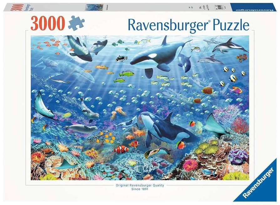 Colorful Underwater World 3000 pc Puzzle