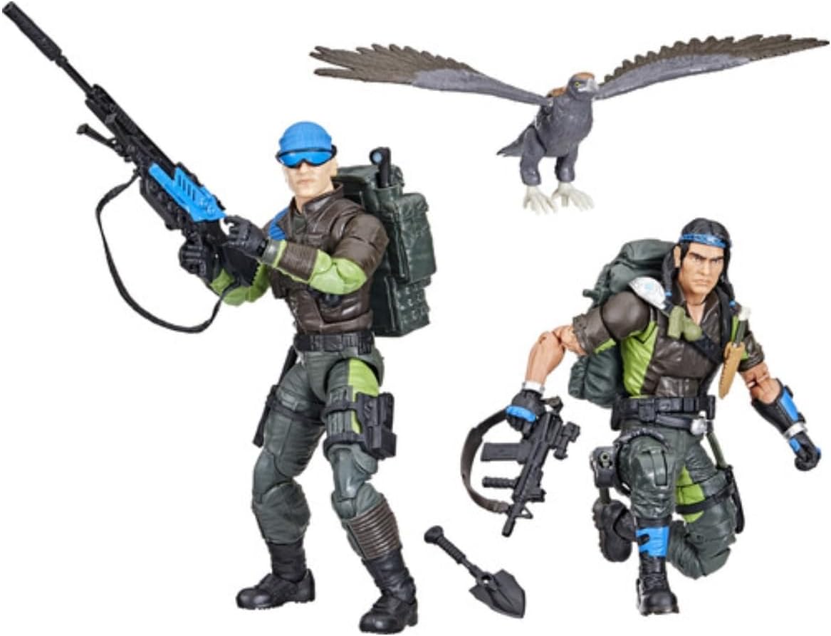 GI Joe Classified Mad Marauders Low-Light, Spirit Iron-Knife & Niyol #128 (F9240)