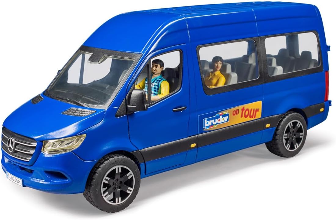 Bruder 02670 MB Sprinter Transfer w/ Driver and Passenger 24.12.8