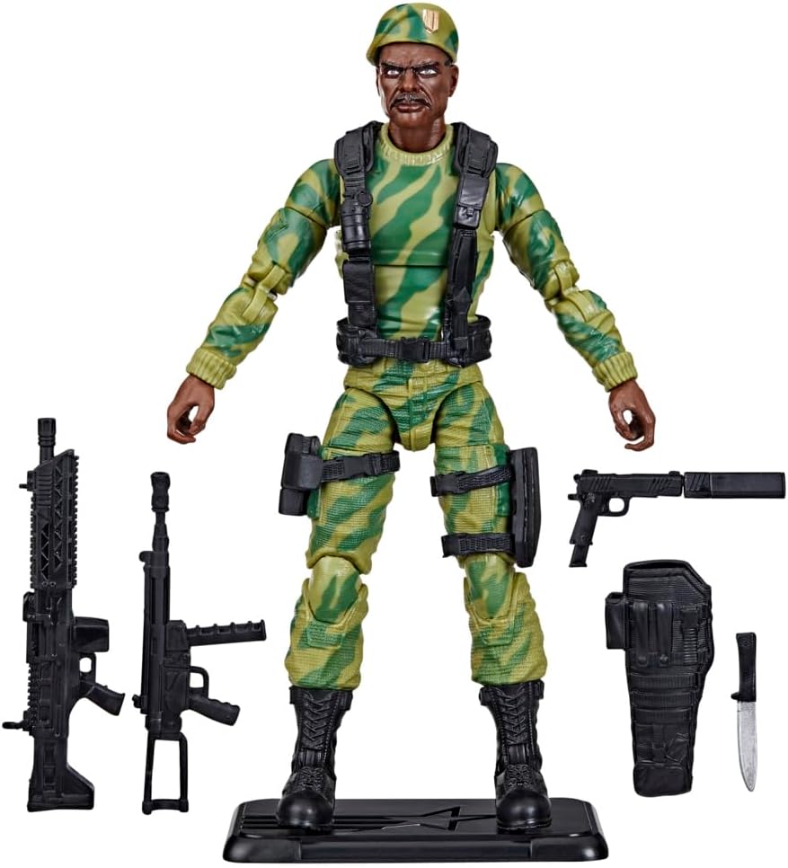 GI Joe Classified Retro Cardback Sgt Stalker (F9868)
