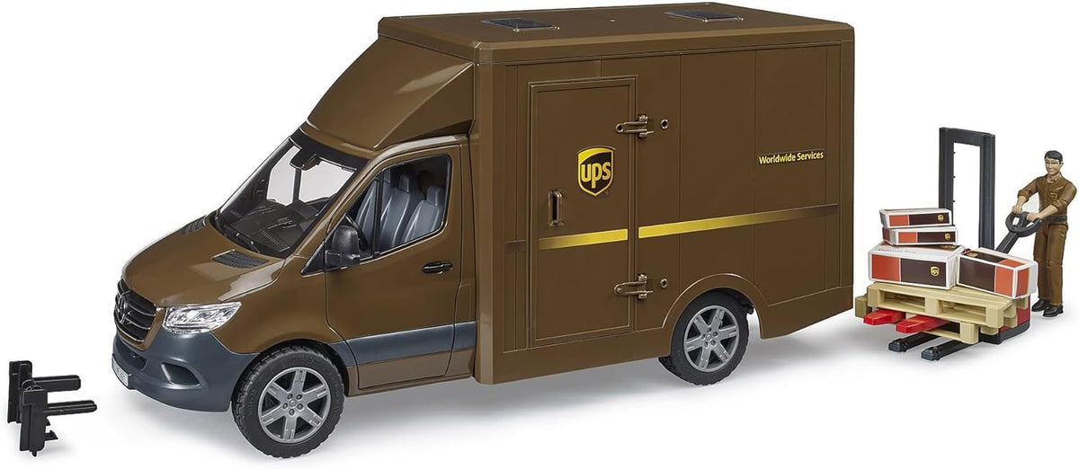 Bruder 02678 MB Sprinter UPS w/ Driver and Accessories 20.12.8