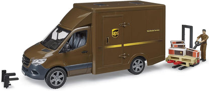 Bruder 02678 MB Sprinter UPS w/ Driver and Accessories 20.12.8