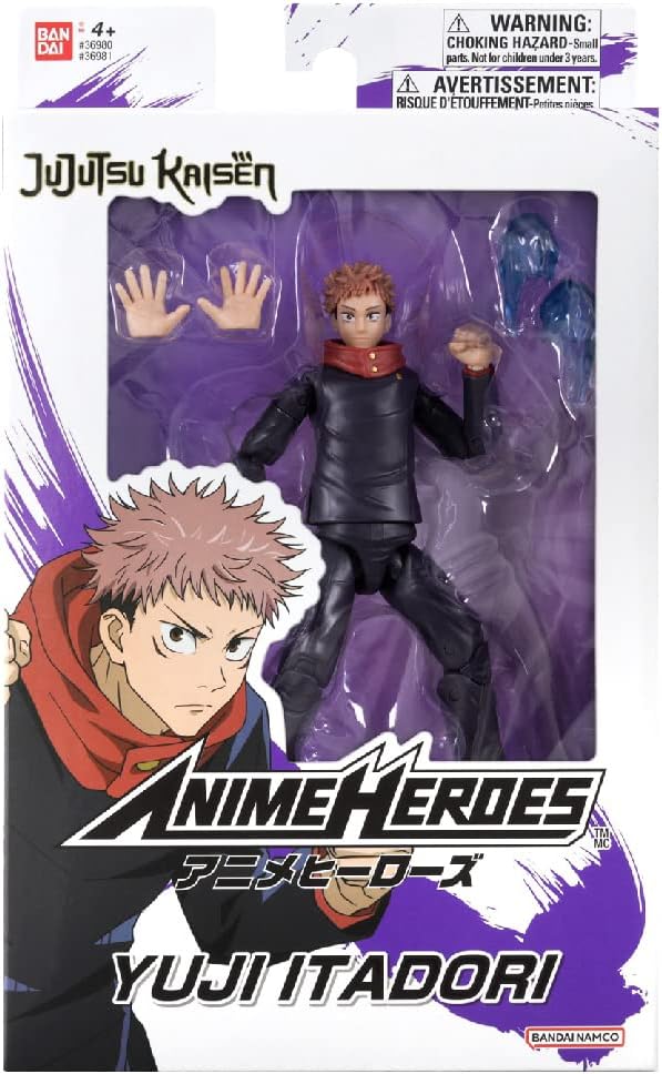 Anime Heroes Jujutsu Kaisen Yuji Itadori Action Figure