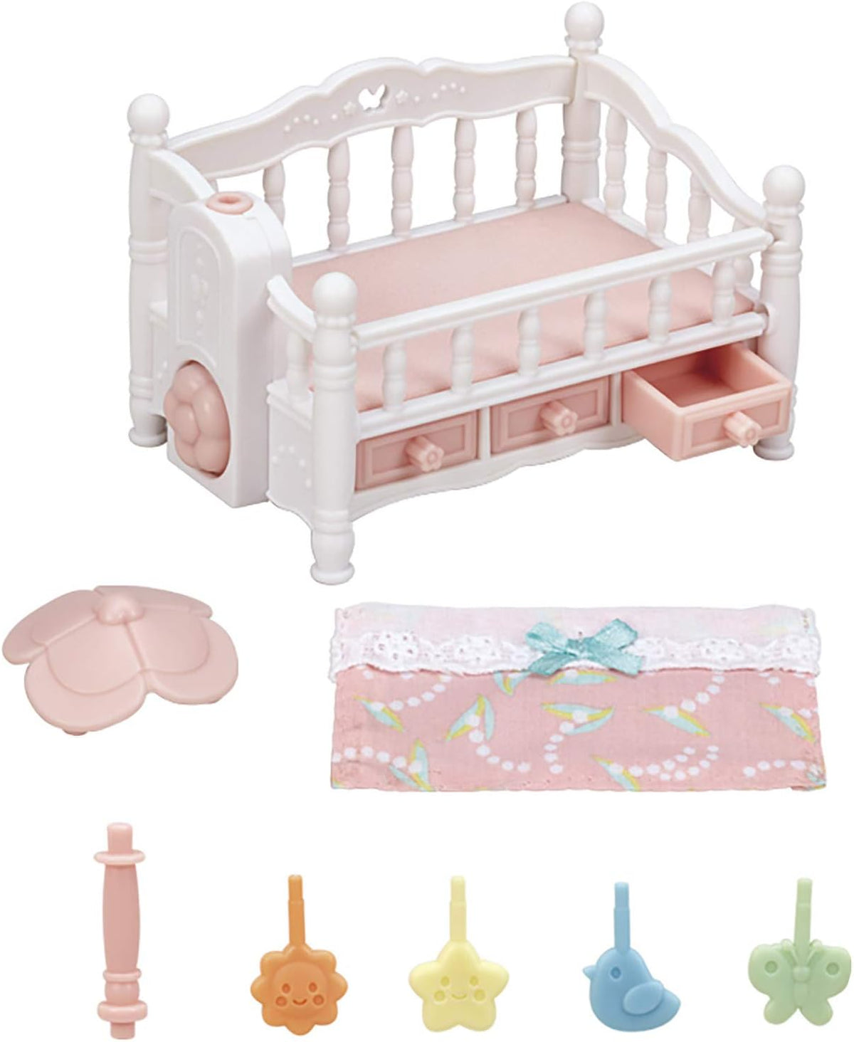 Crib with Mobile - Calico Critters