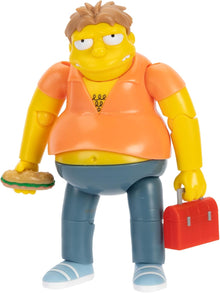 The Simpsons Barney Gumble with Sub & Lunch Box 5-Inch Action Figure
