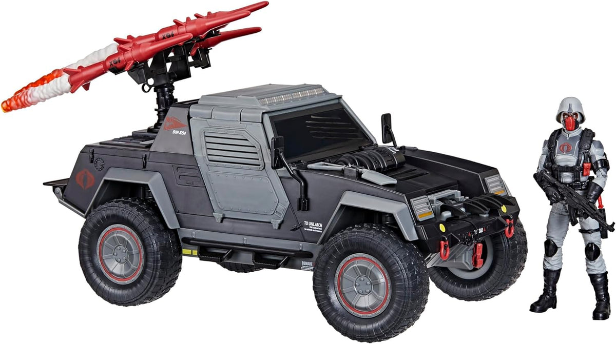 GI Joe Classified Cobra Night Attack 4-WD Stinger Vehicle with Driver (F9231)