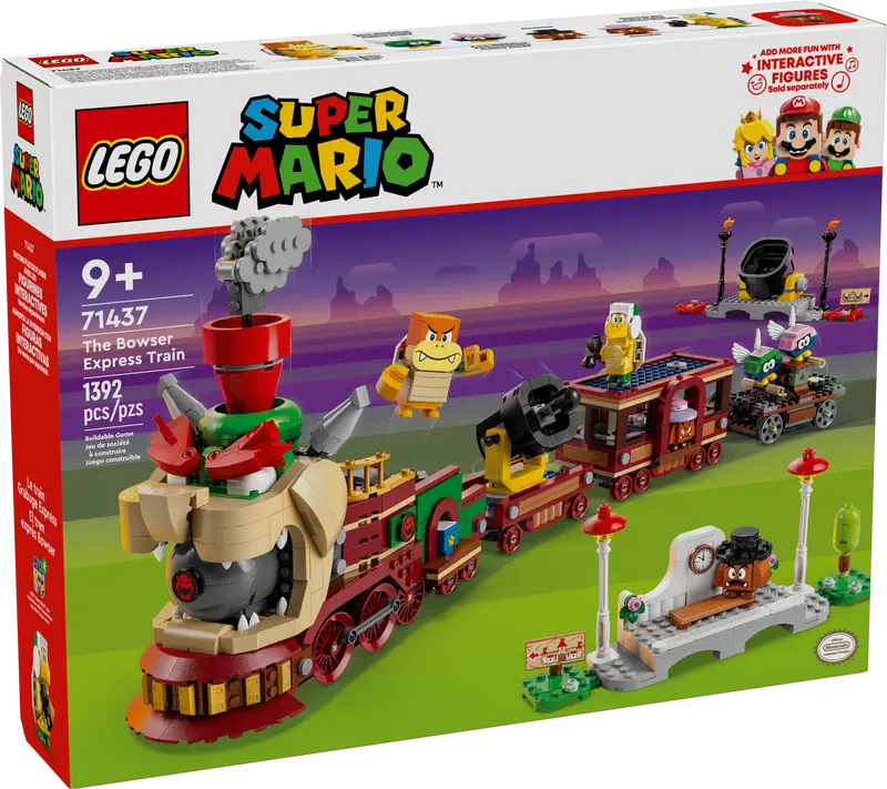 LEGO® Super Mario™ The Bowser Express Train (71437)