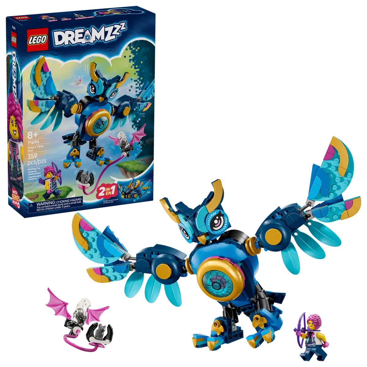 LEGO® DREAMZzz™ Zoey's Time Owl (71494)