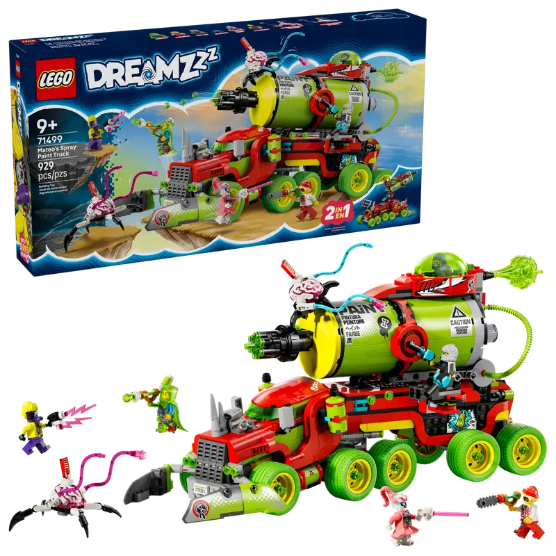 LEGO® DREAMZzz™ Mateo's Spray Paint Truck (71499)