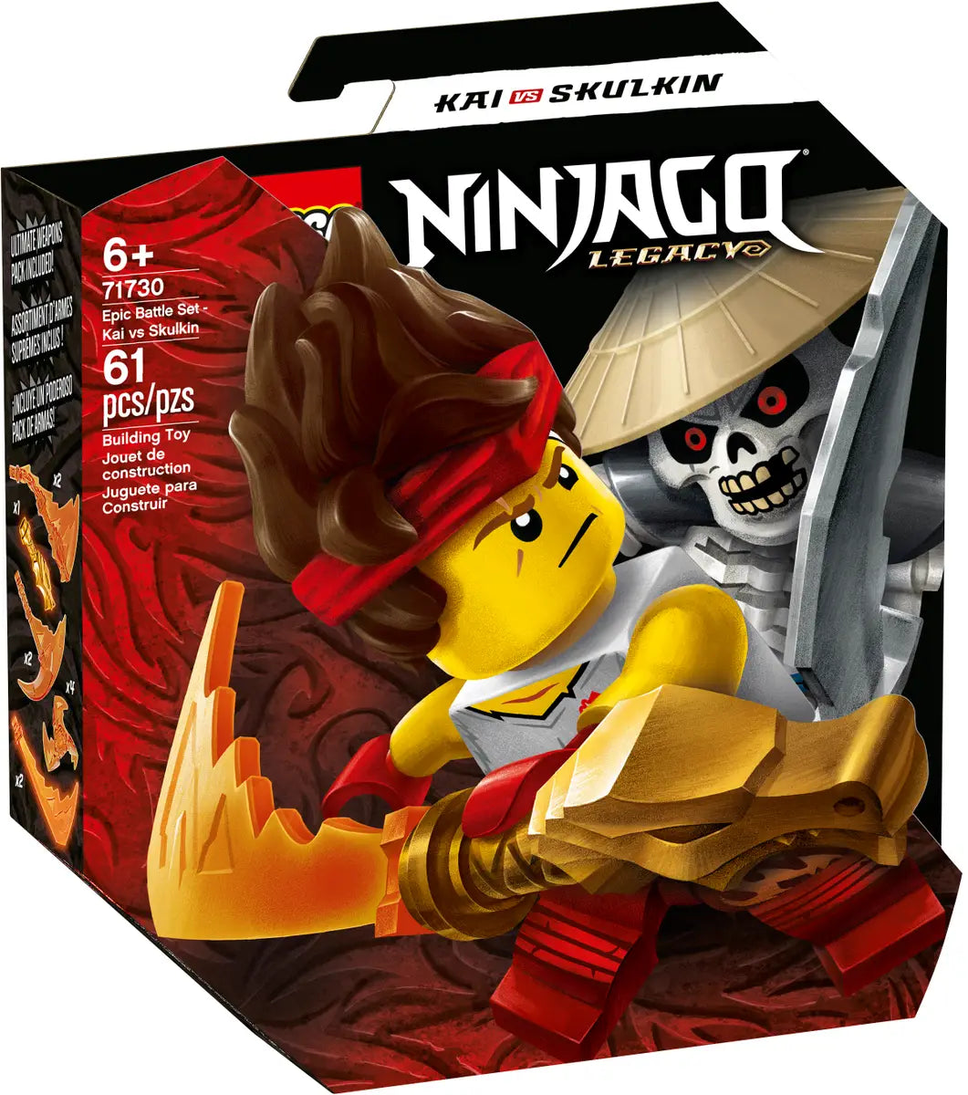 LEGO® NINJAGO® Epic Battle Set - Kai vs. Skulkin (71730) (Retired)