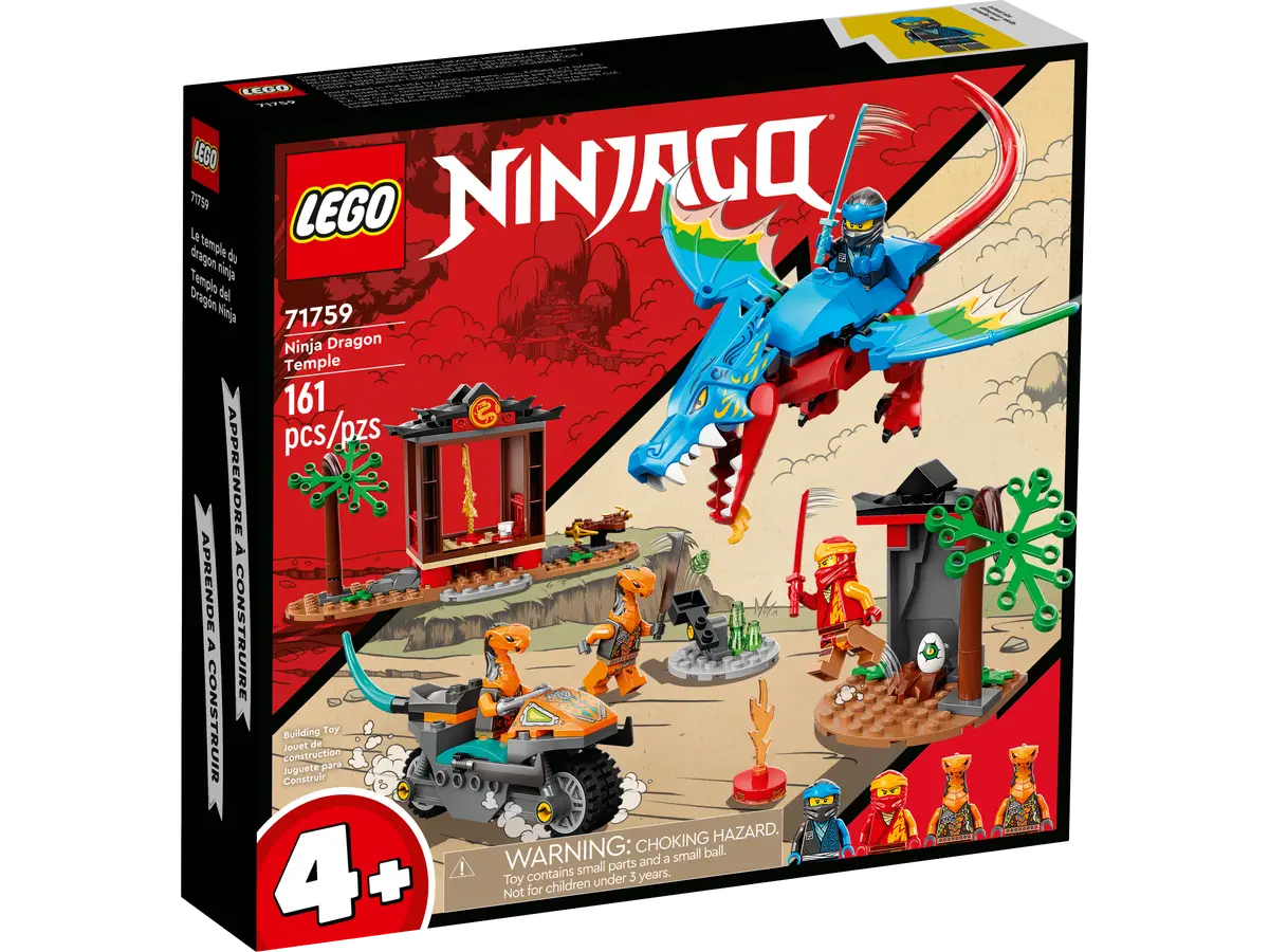 LEGO® NINJAGO® Ninja Dragon Temple (71759) (4+ Retired)