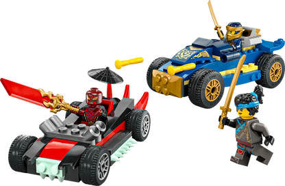 LEGO® NINJAGO® Rogue vs. Drix Race Car Duel 4+ (71840)