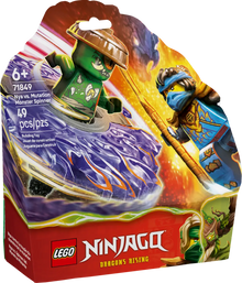LEGO® NINJAGO® Nya vs. Mutation Monster Spinner (71849)