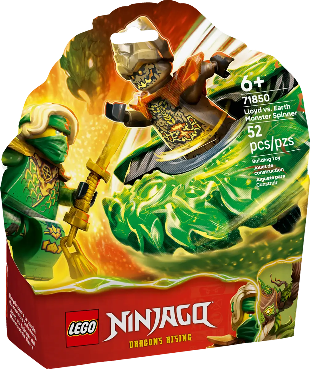 LEGO® NINJAGO® Lloyd vs. Earth Monster Spinner (71850)