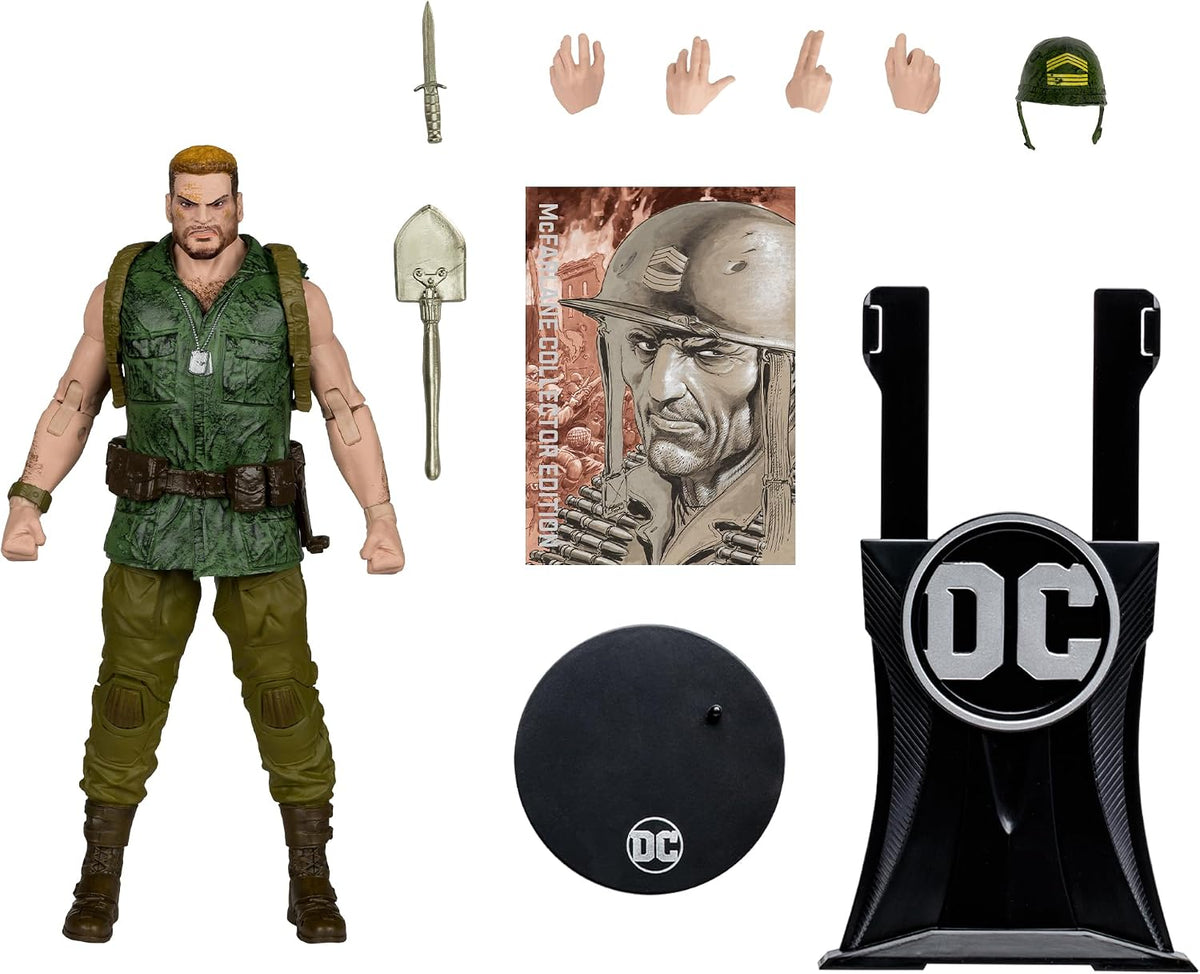 DC Multiverse McFarlane Collector Edition Sergeant Rock
