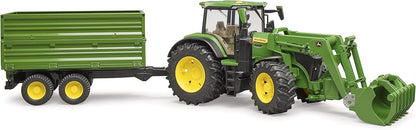 Bruder 09828 John Deere 7R 350 w/ Front Loader and Tipping Trailer 30.10.10