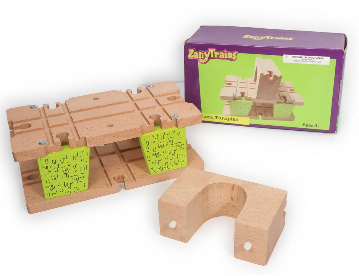 3 Level Wooden Bridge and Train Tunnel