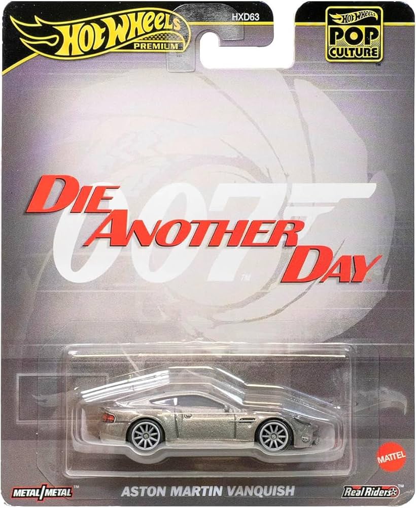 Hot Wheels Pop Culture 2025007 Die Another Day Aston Martin Vanquish