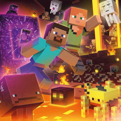 Minecraft Biomes 3 x 49pc Puzzle