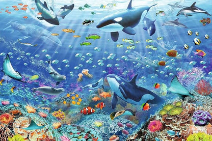 Colorful Underwater World 3000 pc Puzzle