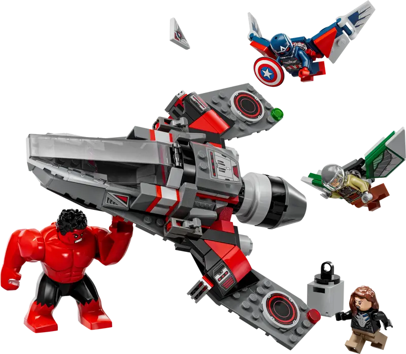 LEGO® Marvel Captain America vs. Red Hulk (76292)