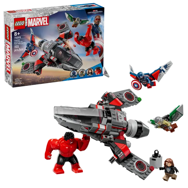 LEGO® Marvel Captain America vs. Red Hulk (76292)