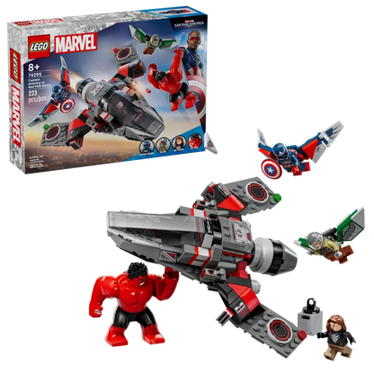 LEGO® Marvel Captain America vs. Red Hulk (76292)