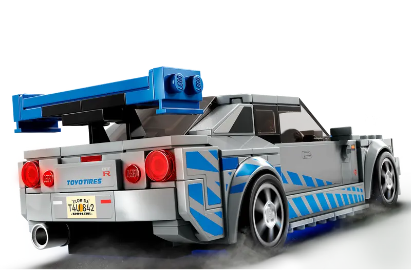 LEGO® Speed Champions 2 Fast 2 Furious Nissan Skyline GT-R (R34) (76917)