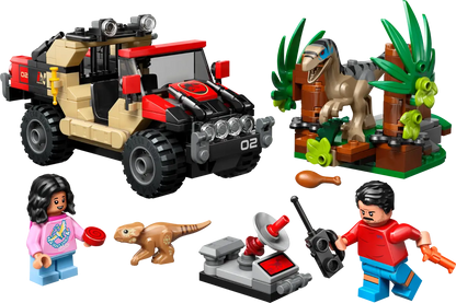 LEGO® Jurassic World Raptor Off-Road Escape (76972)