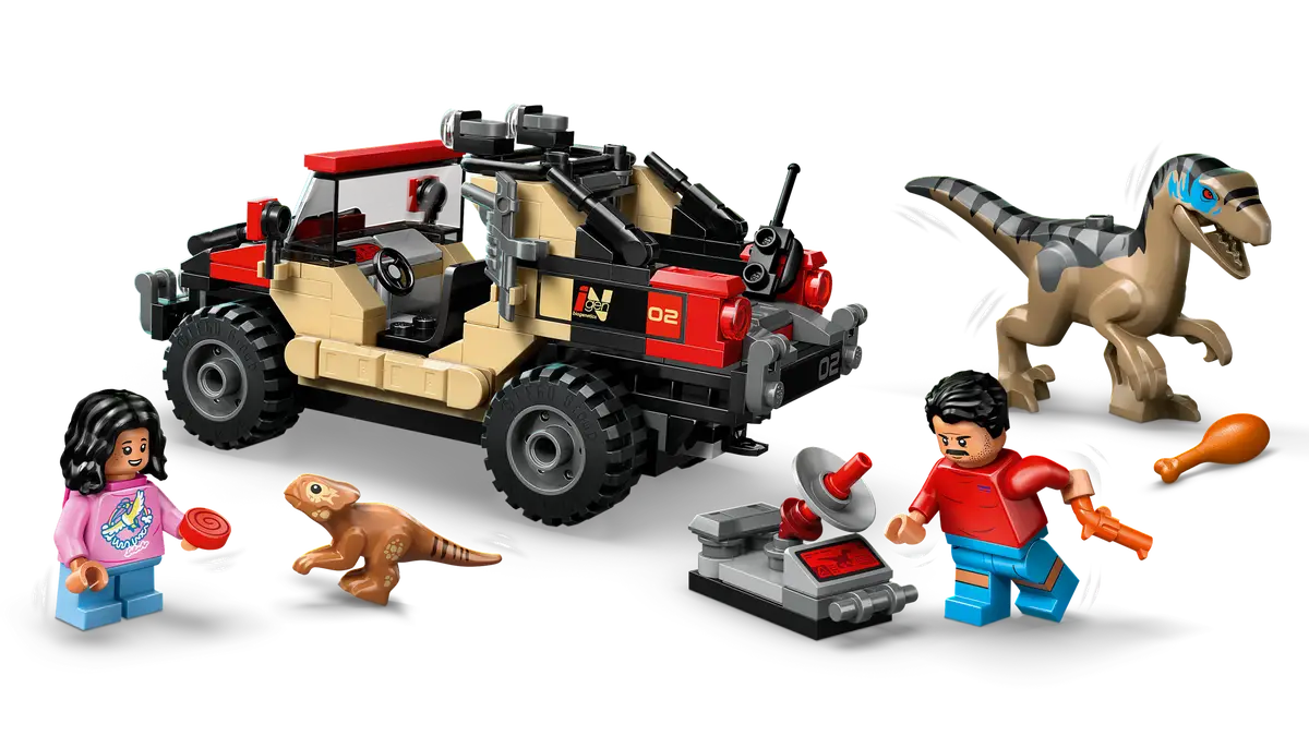 LEGO® Jurassic World Raptor Off-Road Escape (76972)