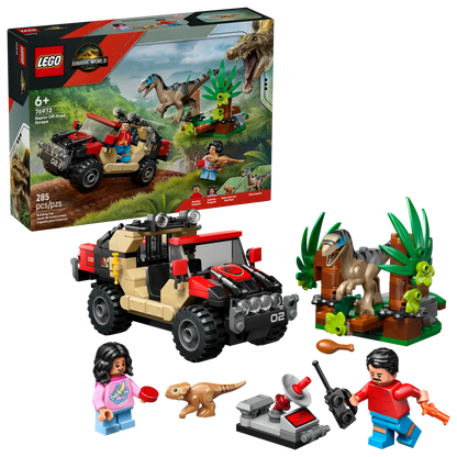 LEGO® Jurassic World Raptor Off-Road Escape (76972)