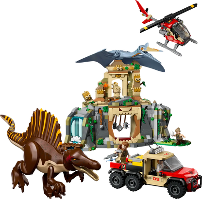 LEGO® Jurassic World Spinosaurus & Quetzalcoatlus Air Mission (76976)