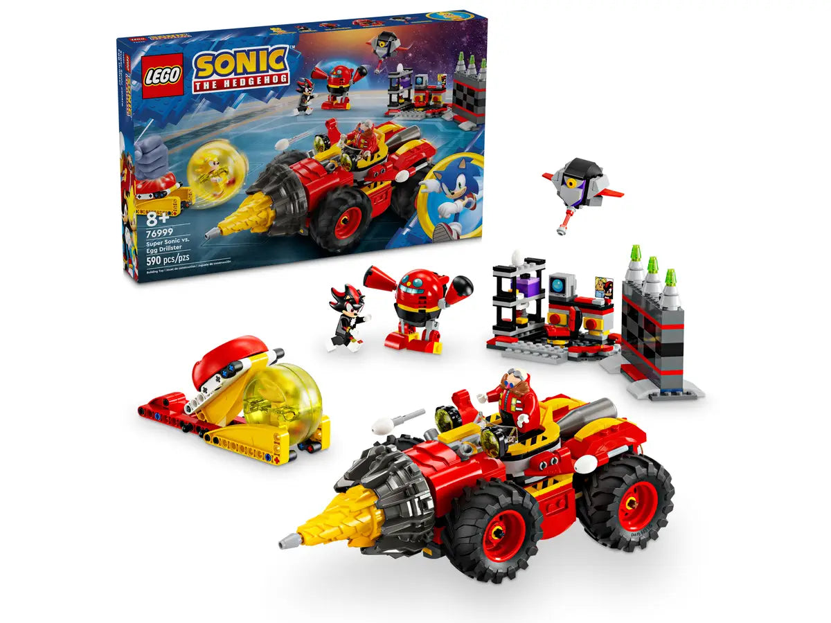 LEGO® Sonic the Hedgehog™ Super Sonic vs. Egg Drillster (76999)