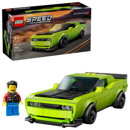 LEGO® Speed Champions Dodge Challenger SRT Hellcat Sports Car (77237)