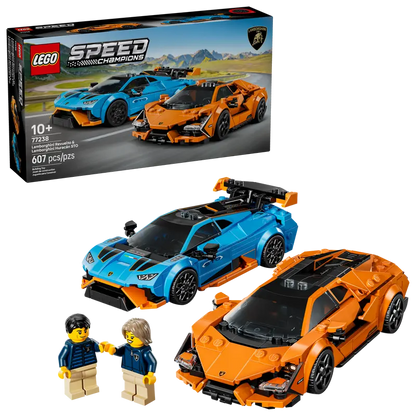 LEGO® Speed Champions Lamborghini Revuelto & Huracan STO (77238)