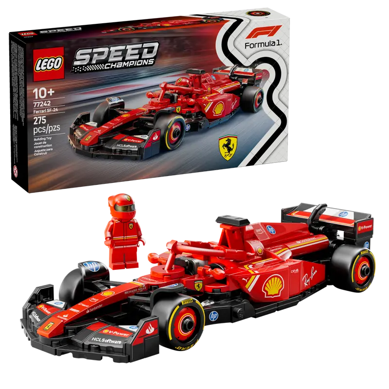LEGO® Speed Champions Ferrari SF-24 F1® Race Car (77242)