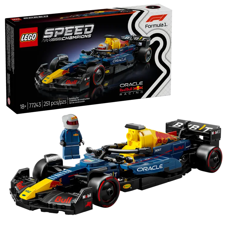 LEGO® Speed Champions Oracle Red Bull Racing RB20 F1® Race Car (77243)