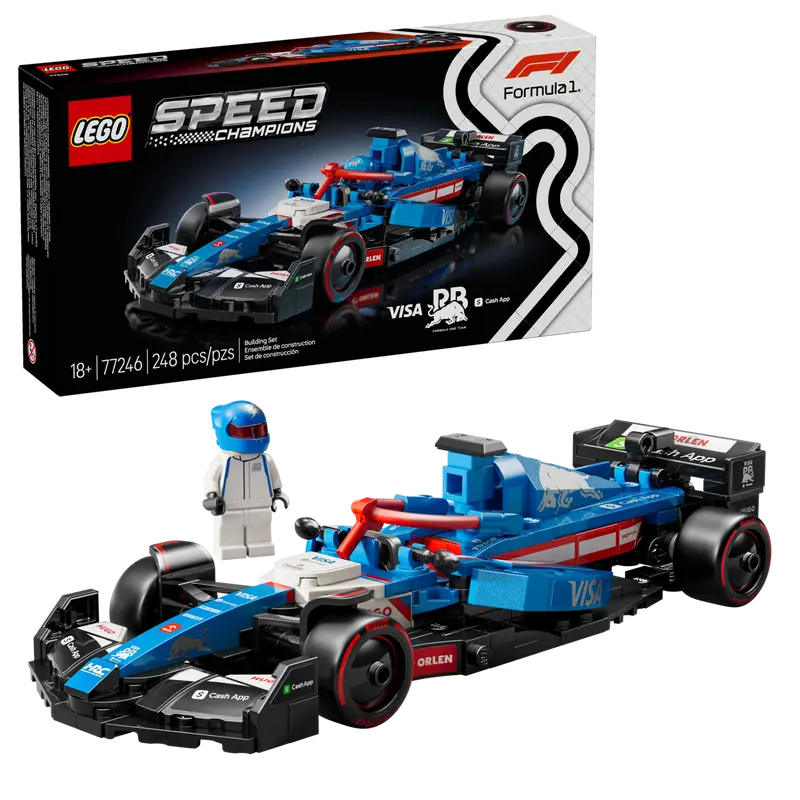 LEGO® Speed Champions Visa Cash App RB VCARB 01 F1® Race Car (77246)