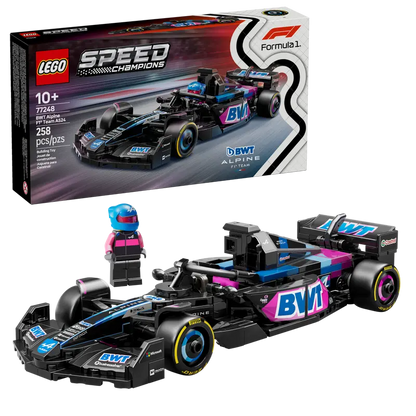 LEGO® Speed Champions BWT Alpine F1® Team A524 Race Car (77248)