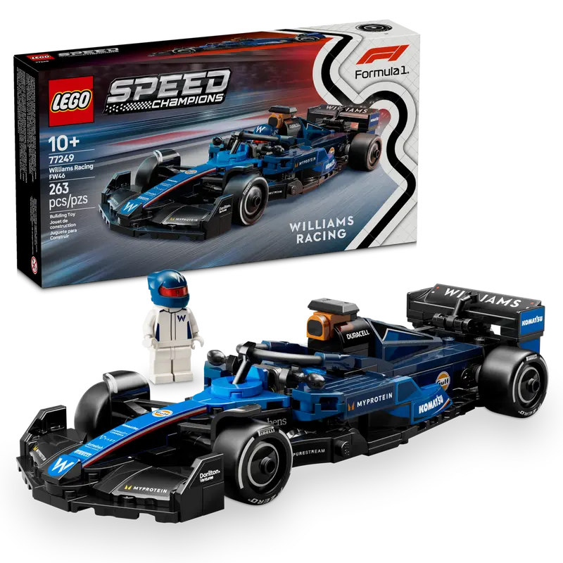 LEGO® Speed Champions Williams Racing FW46 F1® Race Car (77249)