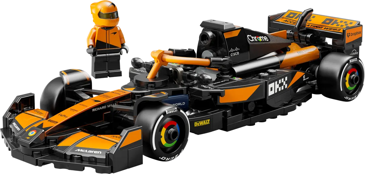 LEGO® Speed Champions McLaren F1® Team MCL38 Race Car (77251)