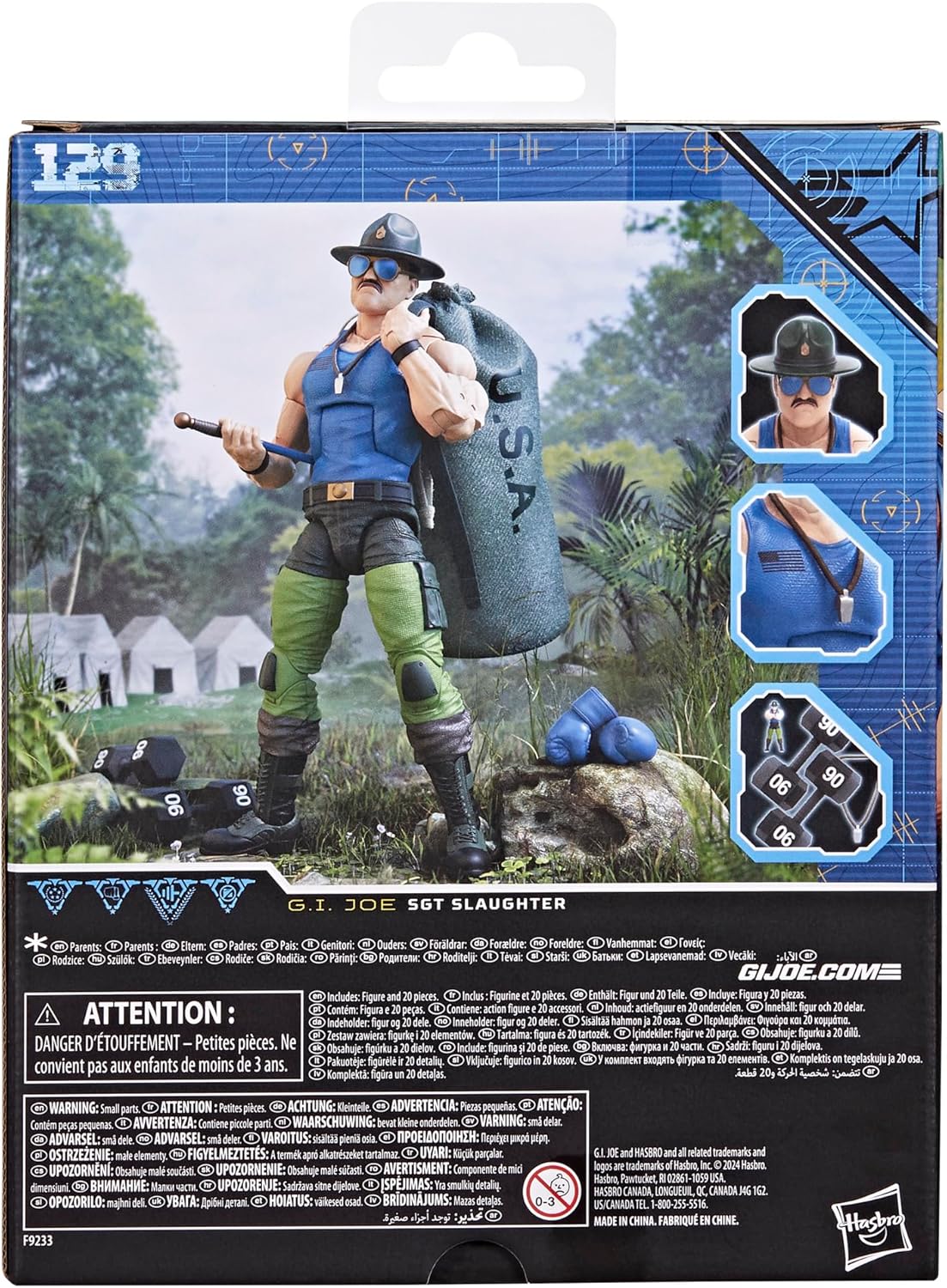 GI Joe Classified Sgt. Slaughter #129 (F9233)