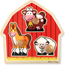 Barnyard Animals Jumbo Knob Puzzle