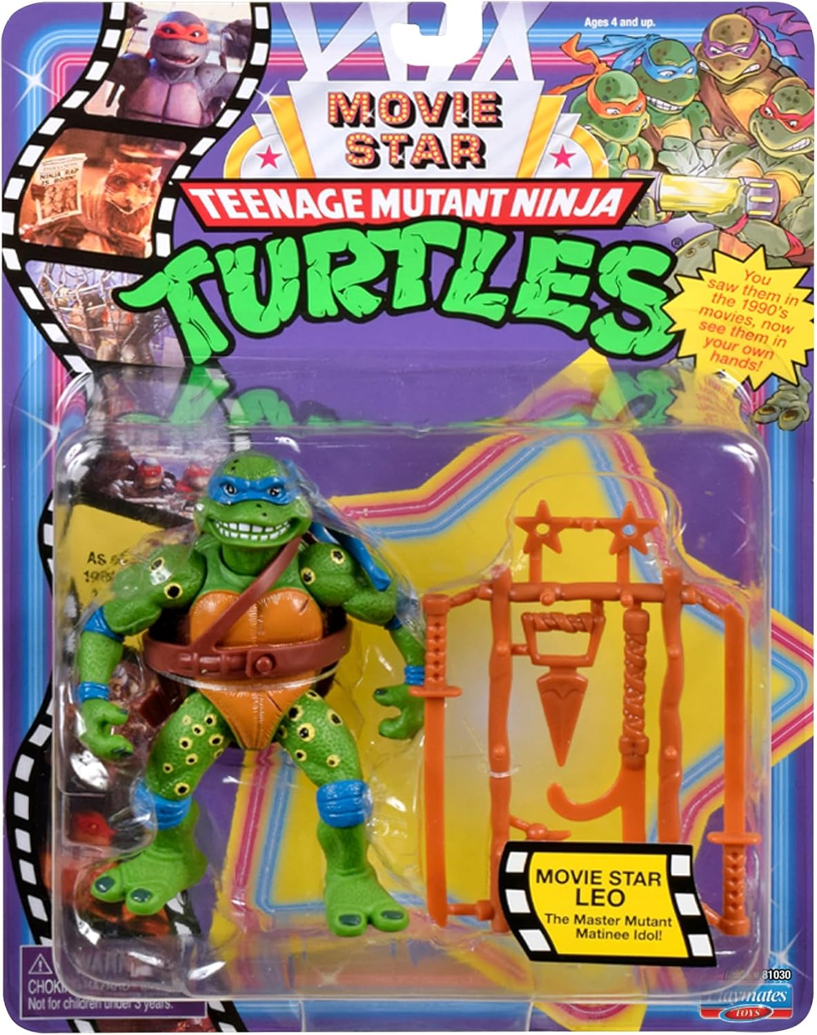 TMNT 1991 Movie Star Leo (Playmates)