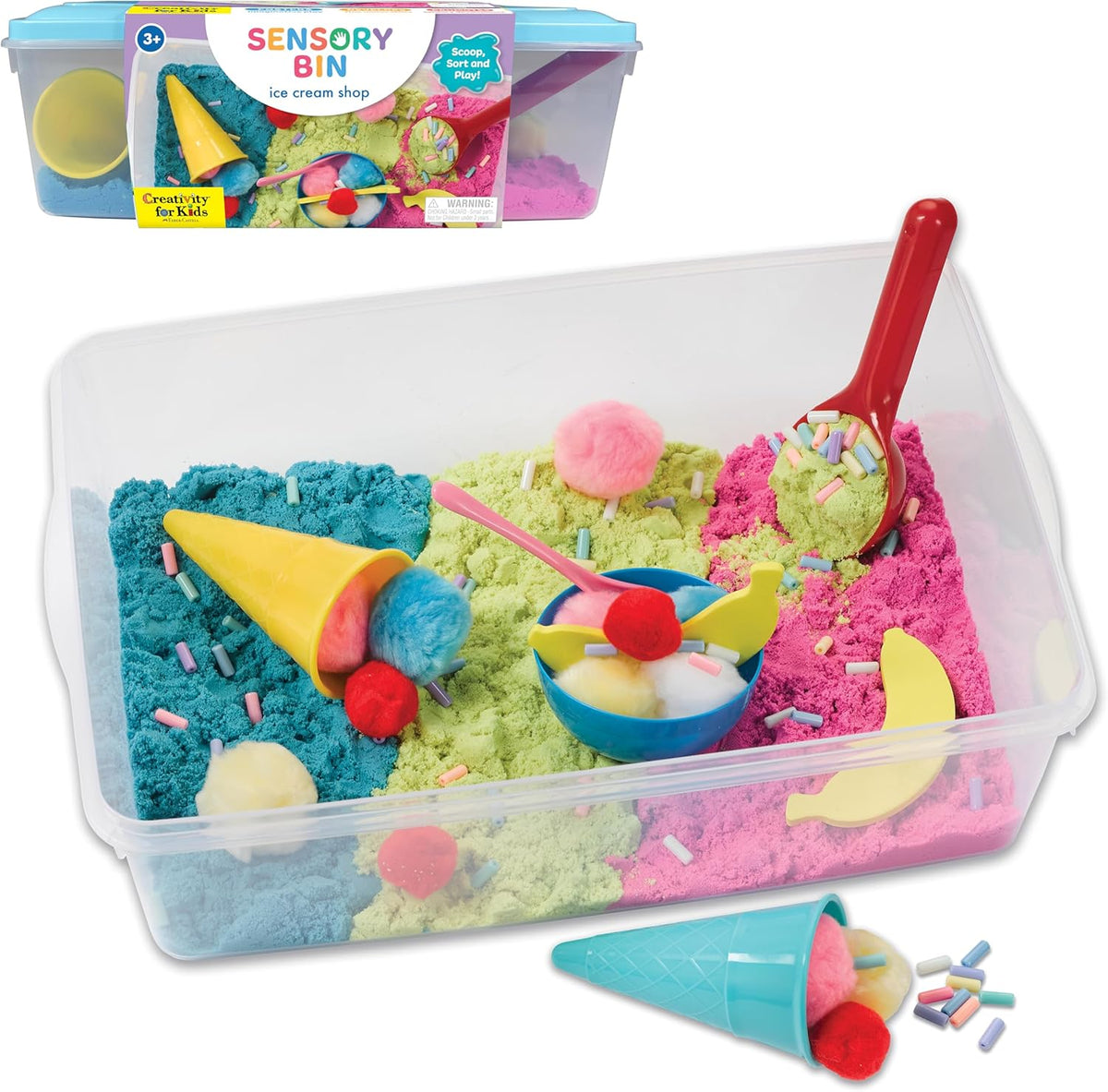 Sensory Bin Ice Cream Shop